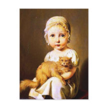 Child with Cat