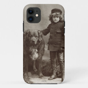 Child With Dog, C1885 iPhone 11 Case