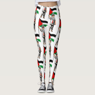 Child with Keffiyeh Palestine Flag  Leggings