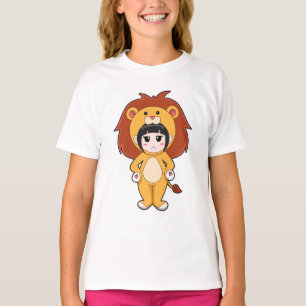 Child with Lion Costume T-Shirt