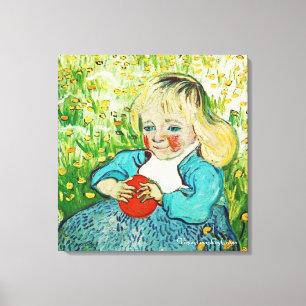 Child with Orange, 1890. Vincent van Gogh Canvas Print