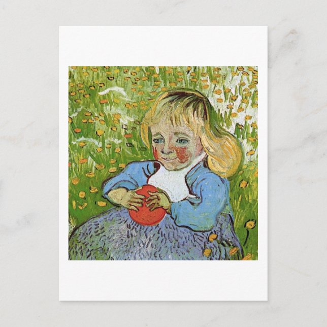 Child with Orange, Vincent van Gogh Postcard (Front)