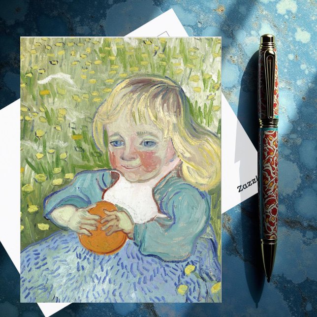 Child with Orange, Vincent Van Gogh Postcard (Creator Uploaded)