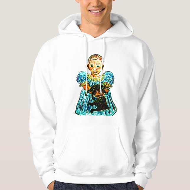 Child With Rabbit Hoodie (Front)
