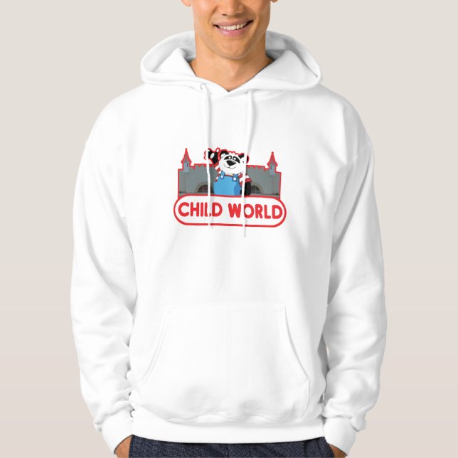 Child World Retro Hooded Sweatshirt (Front)