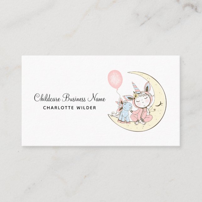 Childcare Business Card (Front)