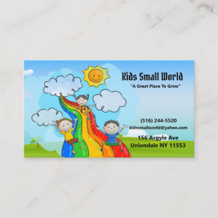 CHILDCARE BUSINESS CARD