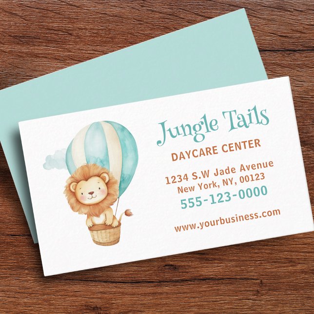 Childcare Daycare Babysitter Nanny Service Business Card (Creator Uploaded)