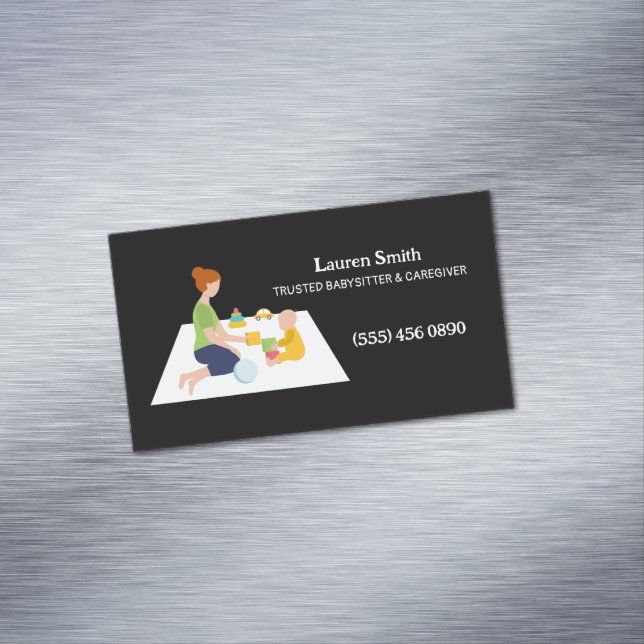 Childcare  Daycare Business Card (In Situ)