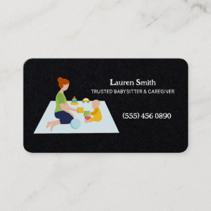 Childcare Premium Business Card