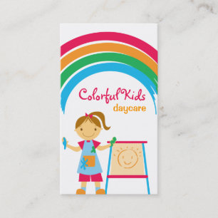 Childcare   School Teacher Business Cards