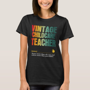 Childcare Teacher Appreciation Week Back to School T-Shirt