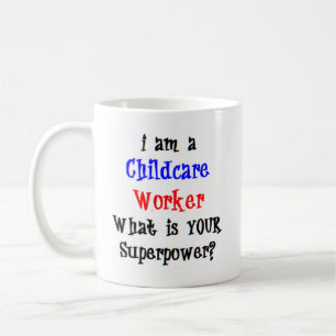 childcare worker coffee mug