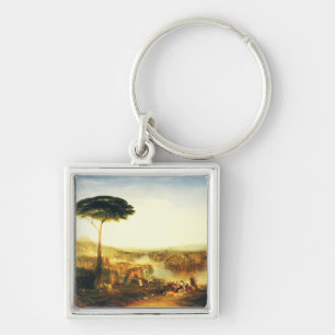 Childe Harold's Pilgrimage by Joseph Turner Key Ring
