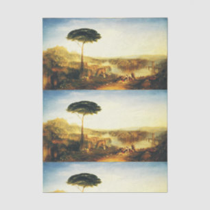 Childe Harold's Pilgrimage by Joseph Turner Tissue Paper
