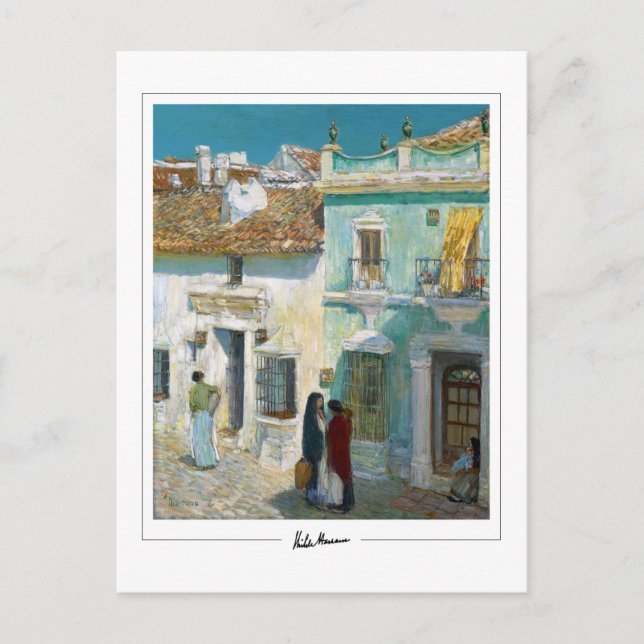 Childe Hassam #450-2 - Fine Art Postcard (Front)