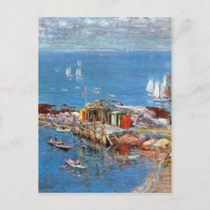 Childe Hassam - Afternoon in August Appledore Postcard