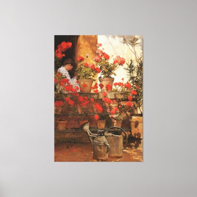 Childe Hassam art Canvas Print (Front)
