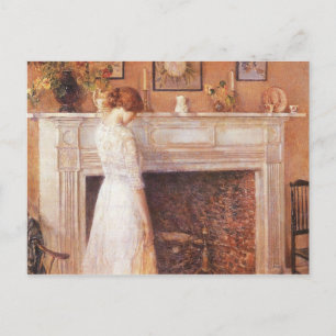 Childe Hassam - In the old house Postcard