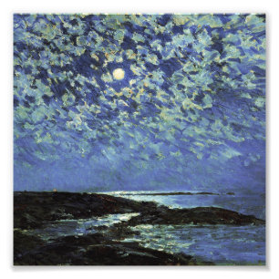 Childe Hassam - Moonlight, Isle Of Shoals Photo Print
