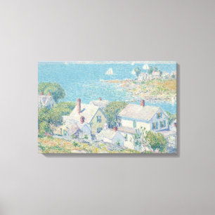 Childe Hassam - New England Headlands Canvas Print