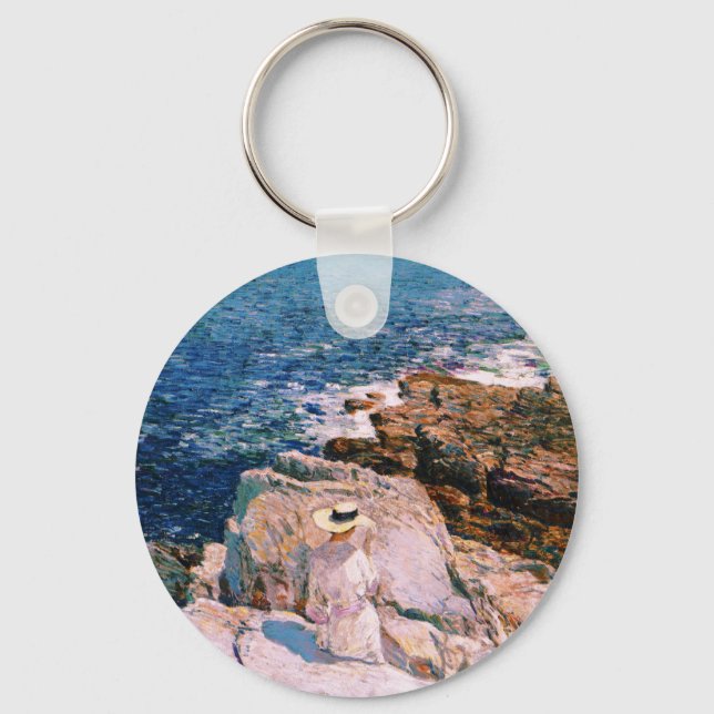 Childe Hassam - South Ledges Appledore Key Ring (Front)