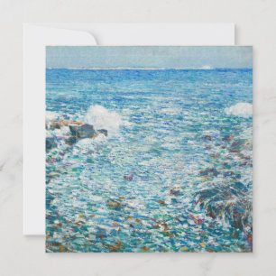 Childe Hassam - Surf, Isles Of Shoals Holiday Card