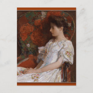 Childe Hassam The Victorian Chair CC0408 Postcard