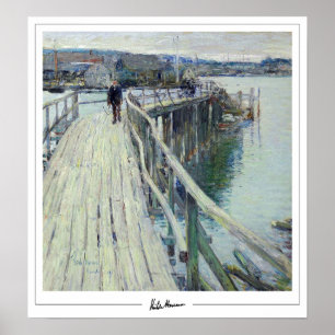 Childe Hassam Zedign Art Poster #119-2