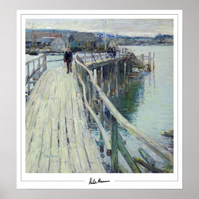 Childe Hassam Zedign Art Poster #119-2 (Front)