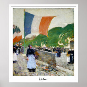 Childe Hassam Zedign Art Poster #141-2