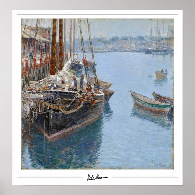 Childe Hassam Zedign Art Poster #74-2 (Front)