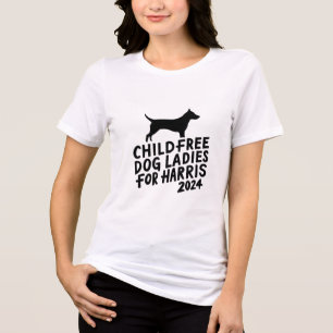 Childfree Dog Ladies Harris 2024 Tee