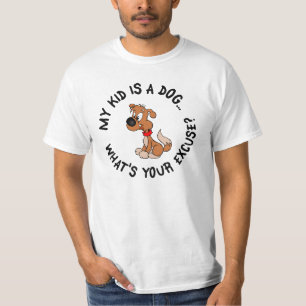 Childfree Dog Owner Vs Parents with Bad Kids T-Shirt
