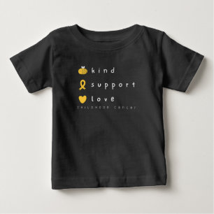 childhood cancer awareness Baby T-Shirt cute