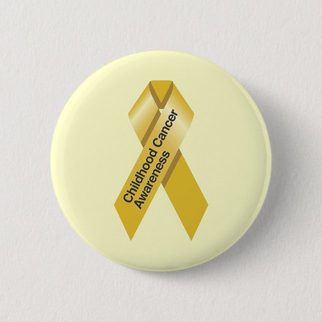 Childhood Cancer Awareness Button (Front)