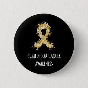Childhood Cancer Awareness   Childhood Cancer  6 Cm Round Badge