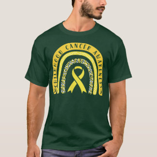 Childhood Cancer Awareness Costume Peace Love Cure T-Shirt