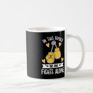 Childhood Cancer Awareness Design for a Cancer War Coffee Mug