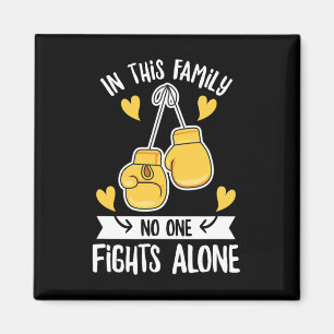 Childhood Cancer Awareness Design for a Cancer War Magnet