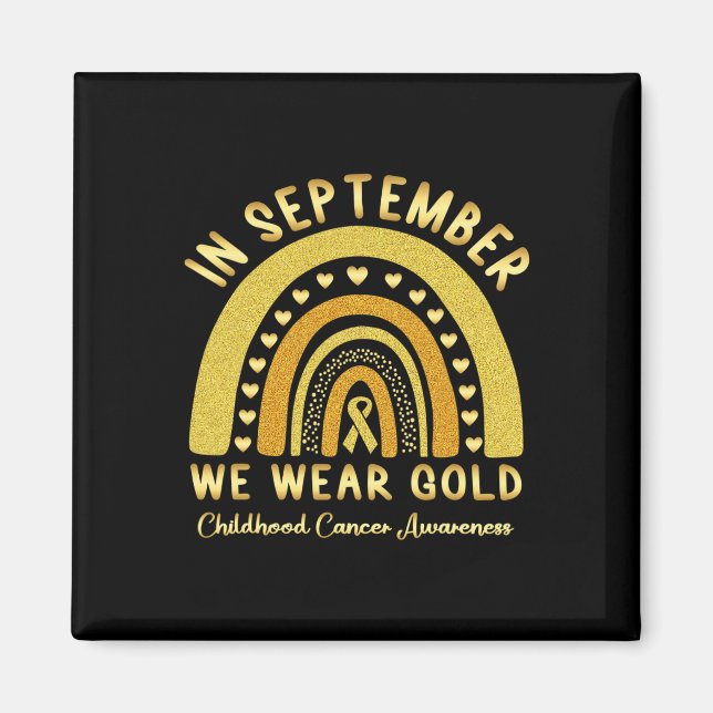 Childhood Cancer Awareness DIPG Shark Take A Extin Magnet (Front)