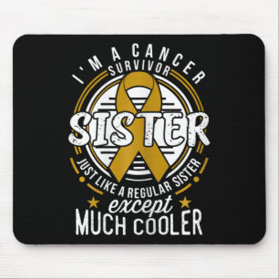 Childhood Cancer Awareness  for Sister Mouse Mat