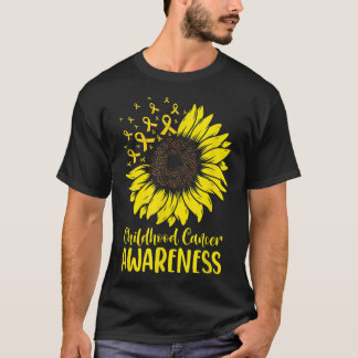 Childhood Cancer Awareness Hope Support Strong War T-Shirt