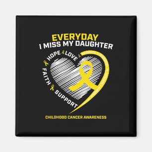 Childhood Cancer Awareness In Memory Of My Daught Magnet