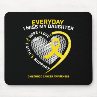 Childhood Cancer Awareness  In Memory Of My Daught Mouse Mat