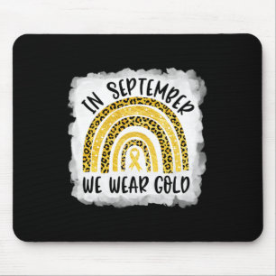 Childhood Cancer Awareness  In September We Wear G Mouse Mat