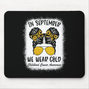 Childhood Cancer Awareness  In September We Wear G Mouse Mat