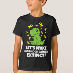 Childhood Cancer Awareness Let Make Childhood Canc T-Shirt