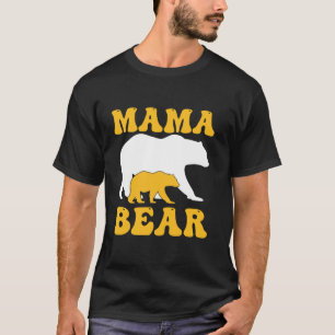Childhood Cancer Awareness Mama Bear Long Sleeve T T-Shirt