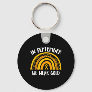 Childhood Cancer Awareness Month In September We Key Ring